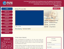 Tablet Screenshot of dvnonline.org